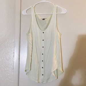 Off white Tank Top, Size: S, fits like a M
